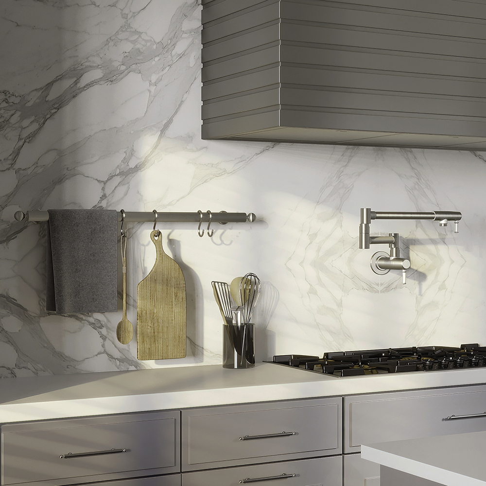 Side by Side Heathcote Backsplash Rail