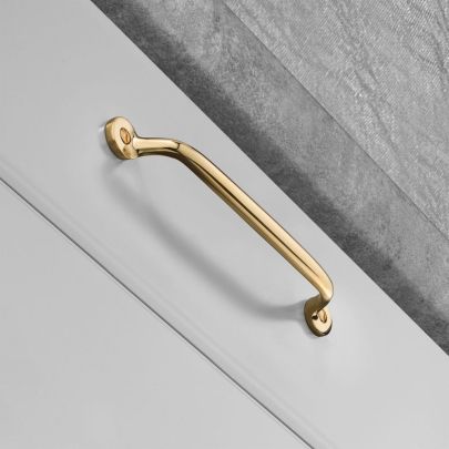 The image shown below is Unlacquered Polished Brass finish