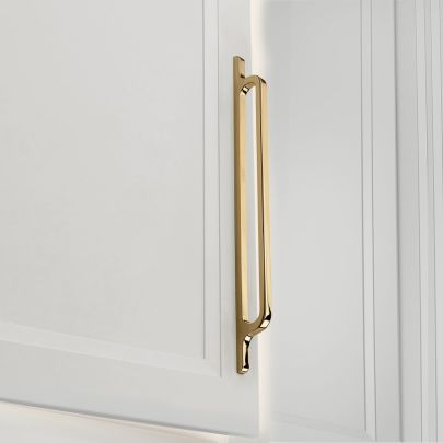 The image shown below is Lacquered Polished Brass finish