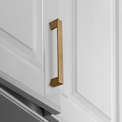 The image shown below is Clifton Bar Pull in Aged Brass finish