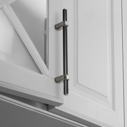 The image shown below is Split Acrylic and Unlacquered Polished Brass finish