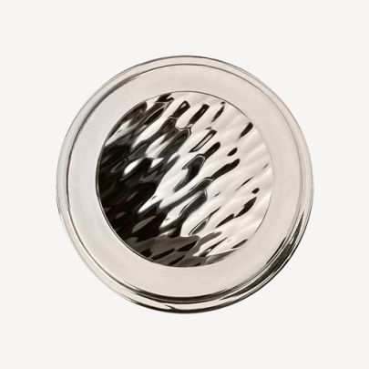 Hammered Texture over Polished Nickel(Finish ID : 99-8)