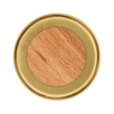 Beech wood and Aged Brass(Finish ID : 108)