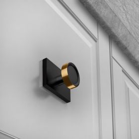 Cornwall Knob with Rectangular Backplate